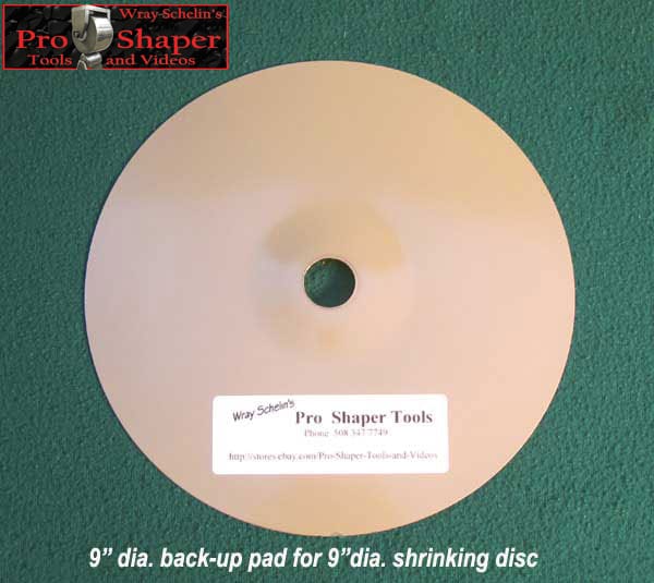 Shrinking Disc Backing Pad