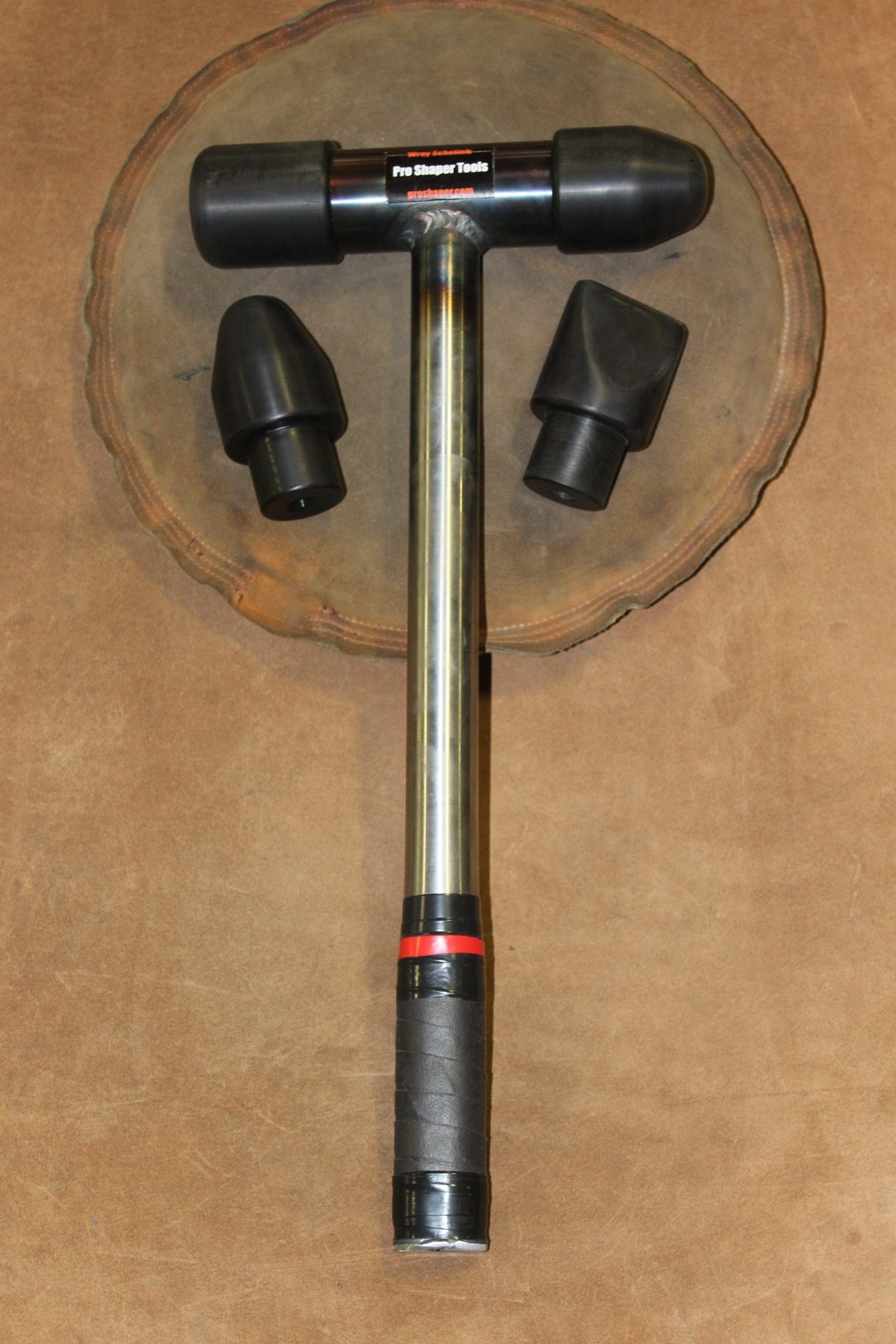 Metal Shaping Mallet Set with Delrin Heads (metal handle)