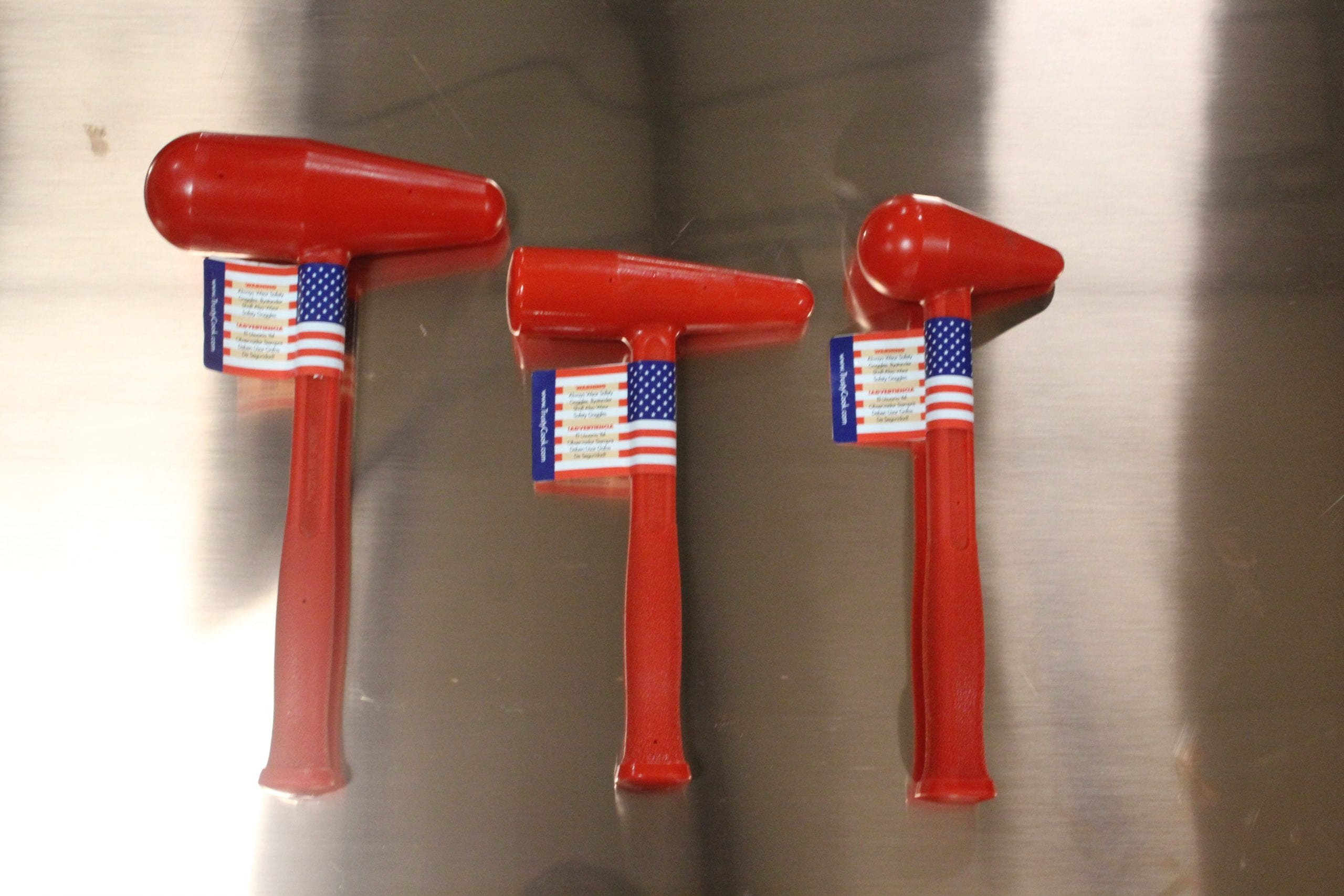3-Pc Deadblow Shaping Mallet Bossing Mallet Set