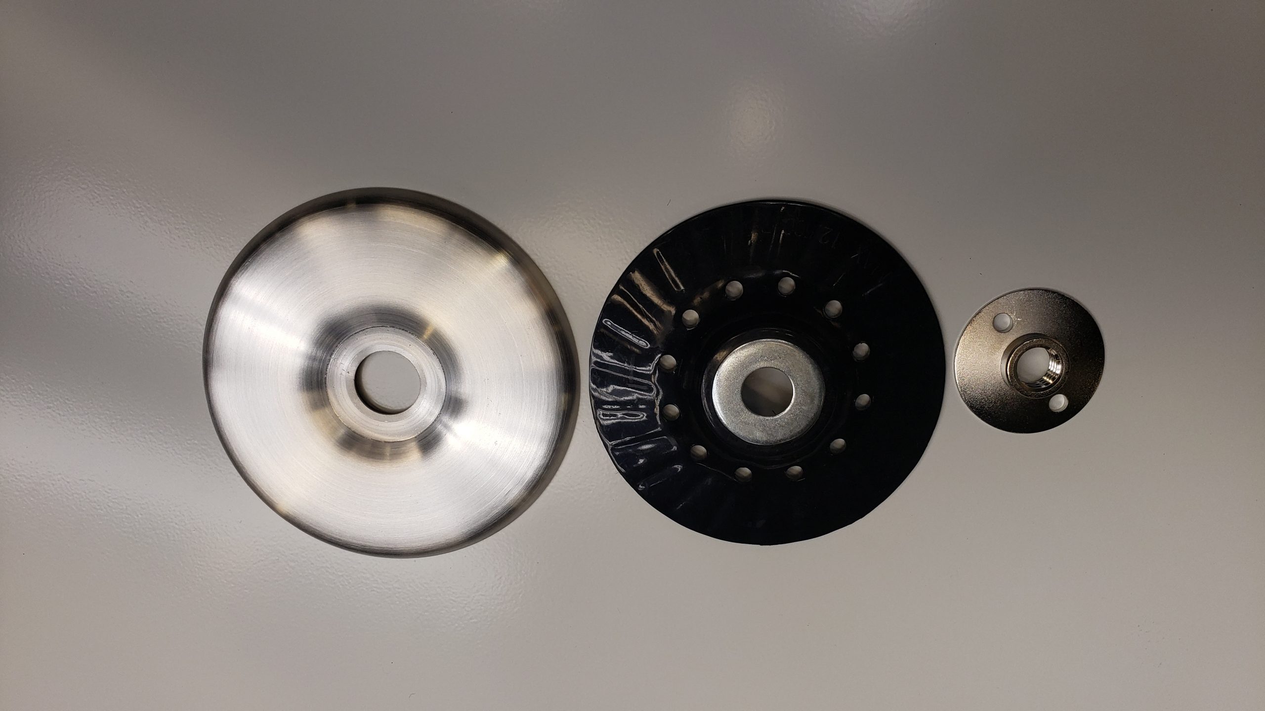 5" Shrinking Disc and Backing Pad